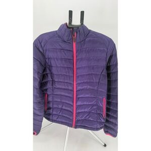Sierra Designs Gnar Lite 800 Fill Down Jacket Women XL Ultralight Purple Pink